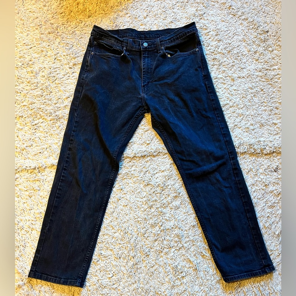 Levi’s 505 size 34x30 black straight fit jeans
